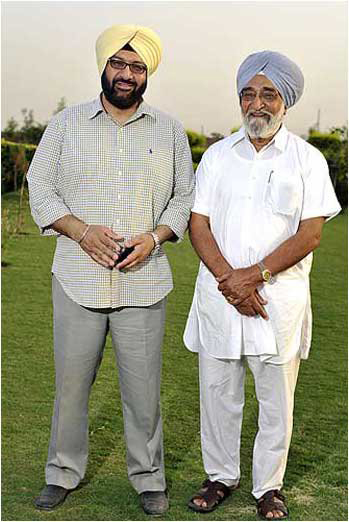 Jassi with his father