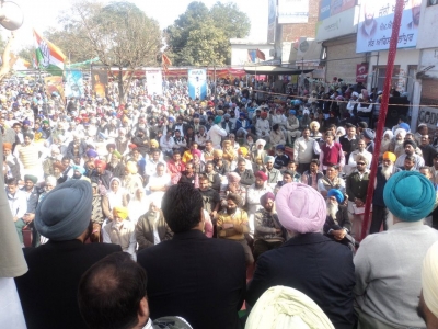 Congress Supporters attended inaugration function with great excitement