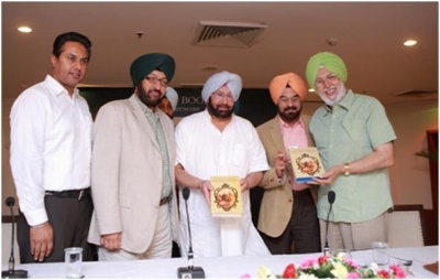 Captain Amarinder Singh Launches Book at Majestic Park Plaza