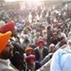 Jassi addressing crowd in village Latala on 28.01.2012